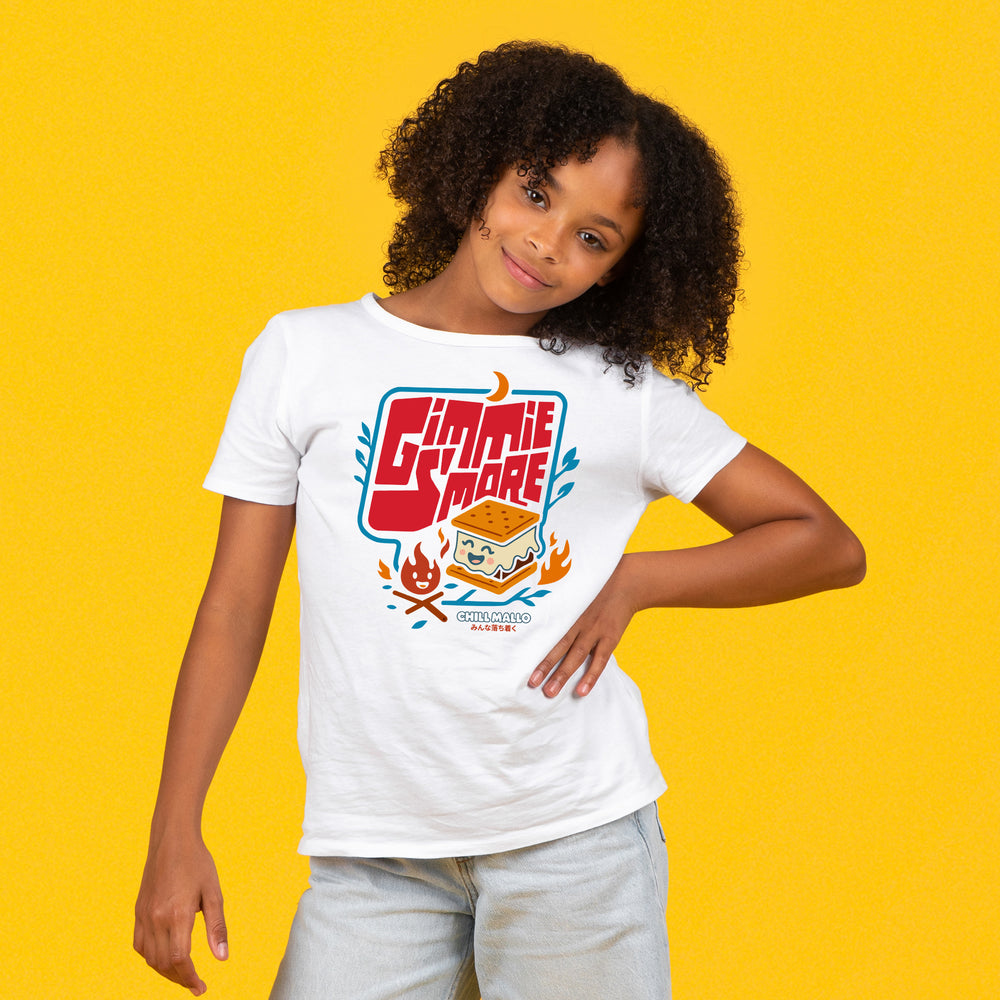 Gimme S'more | Kids White T-Shirt