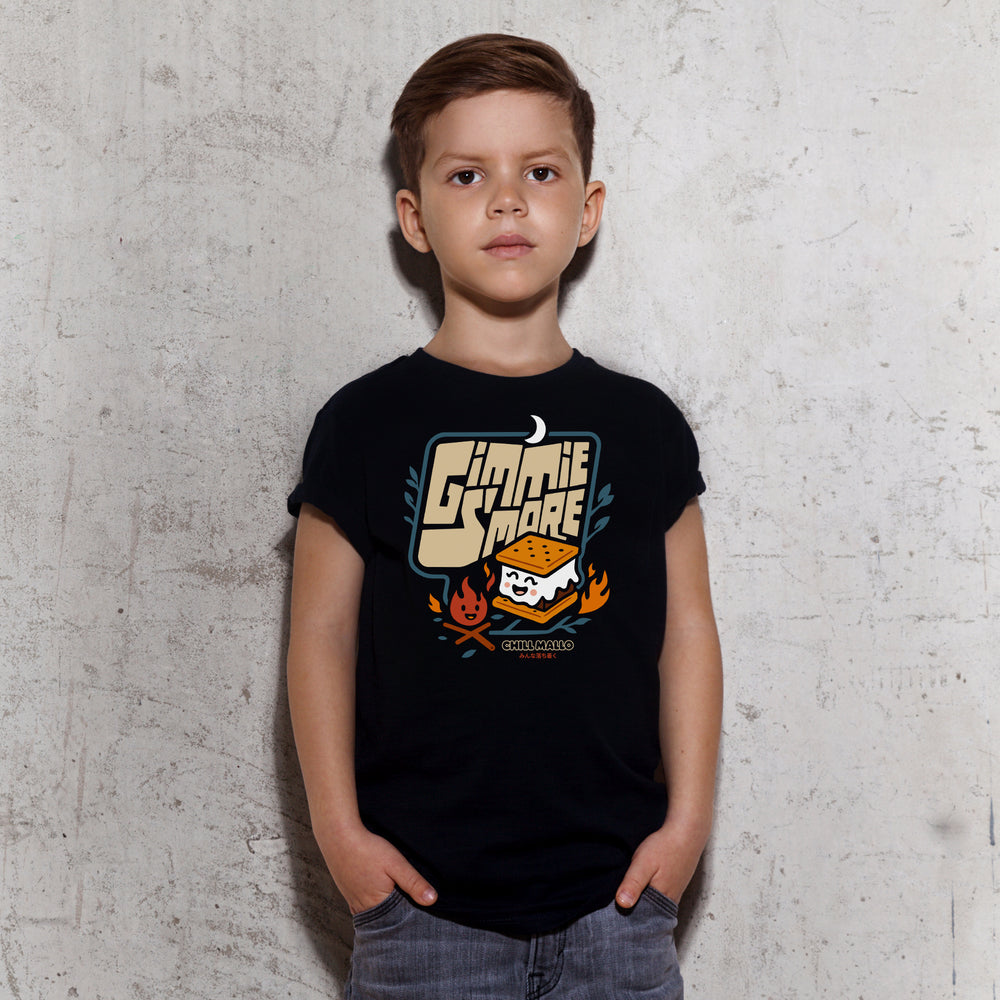 Gimme S'more | Kids Black T-Shirt
