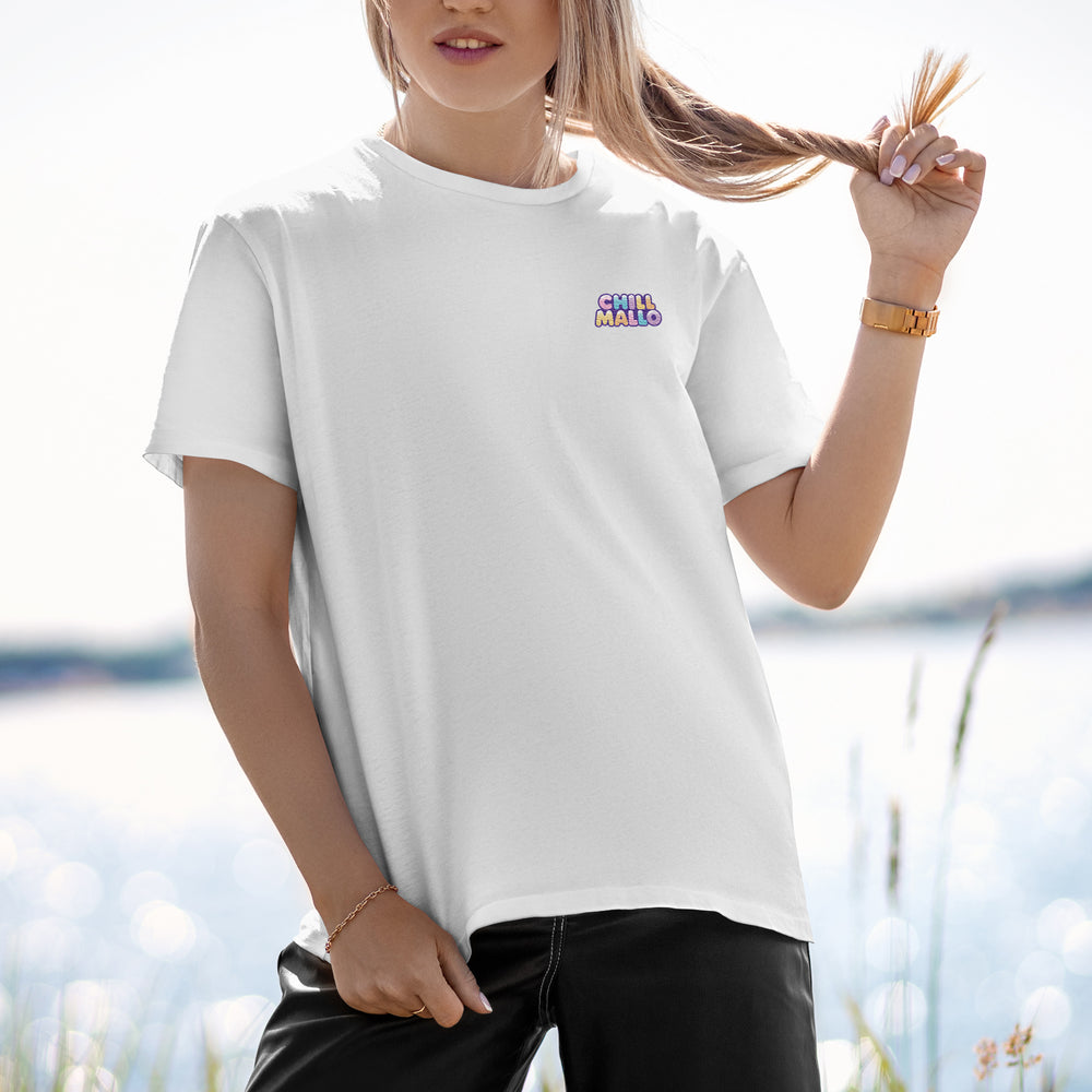 Solo Logo | Adult Unisex Heavyweight T-Shirt - White