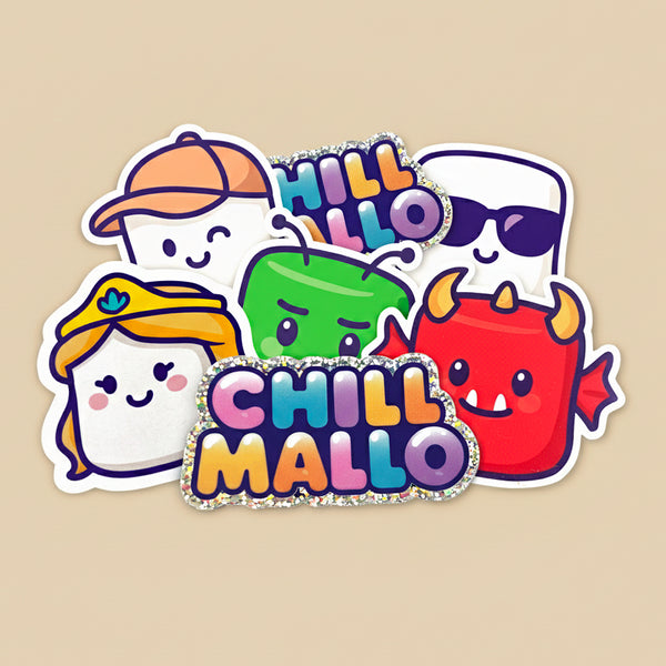 Chill Mallo Sticker Pack - 01