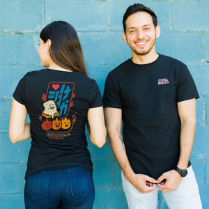 Toasted Mallo | Adult Unisex Heavyweight T-Shirt - Black